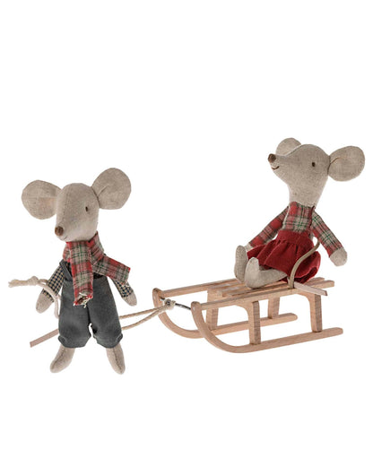 Maileg Mouse Sled