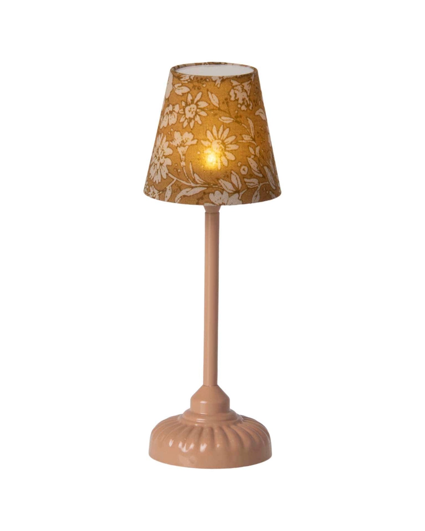 Maileg Mouse Vintage Floor Lamp In Dark Powder