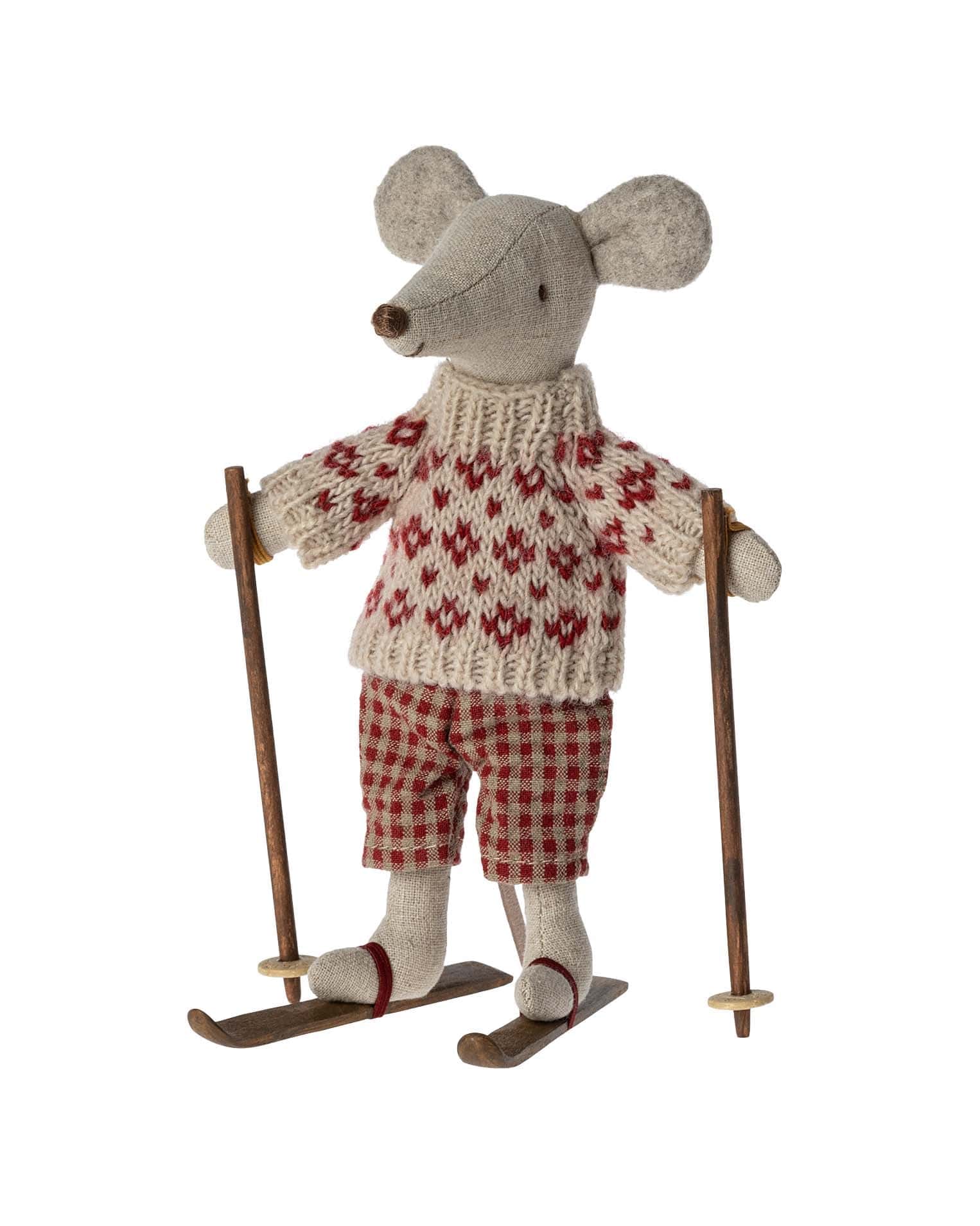 Maileg Mum Winter Mouse
