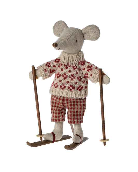 Maileg Mum Winter Mouse