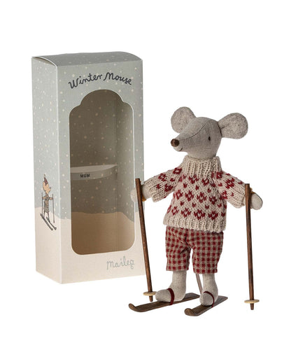 Maileg Mum Winter Mouse