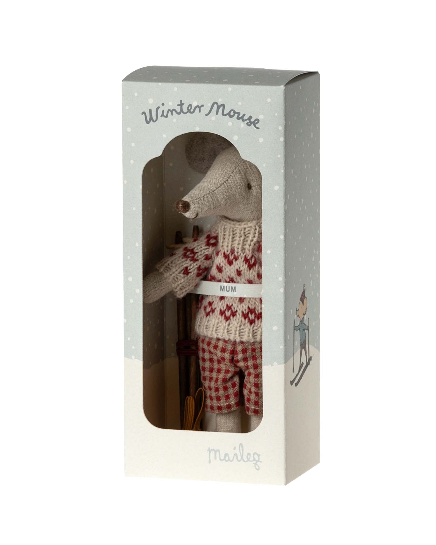 Maileg Mum Winter Mouse