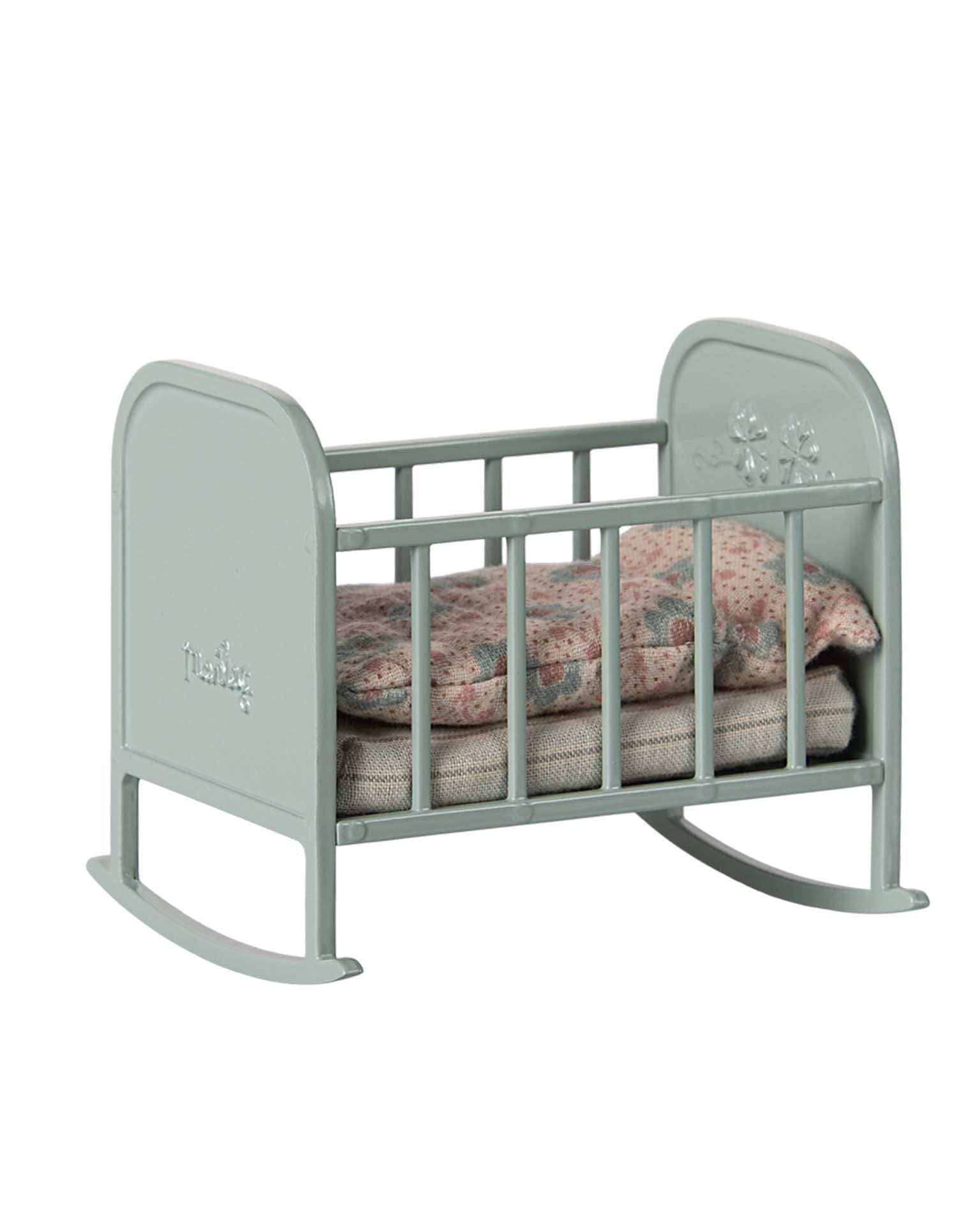 Maileg My Cradle In Blue Mint