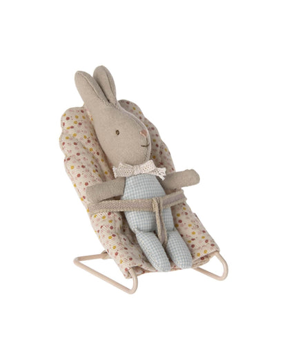 Maileg My Rabbit In Light Blue Check
