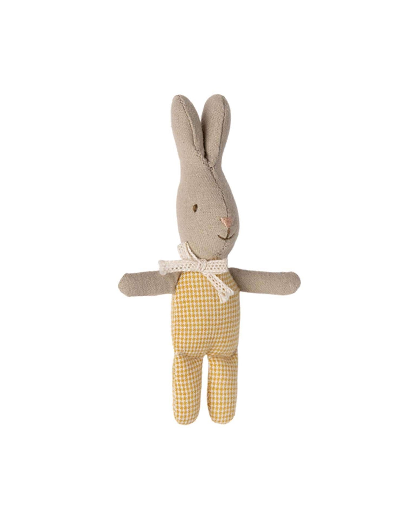 Maileg My Rabbit In Yellow Check