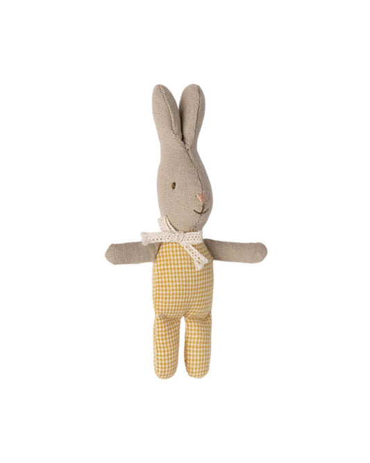 Maileg My Rabbit In Yellow Check
