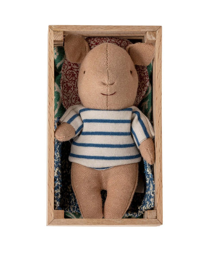 Maileg Pig Baby Boy In Box