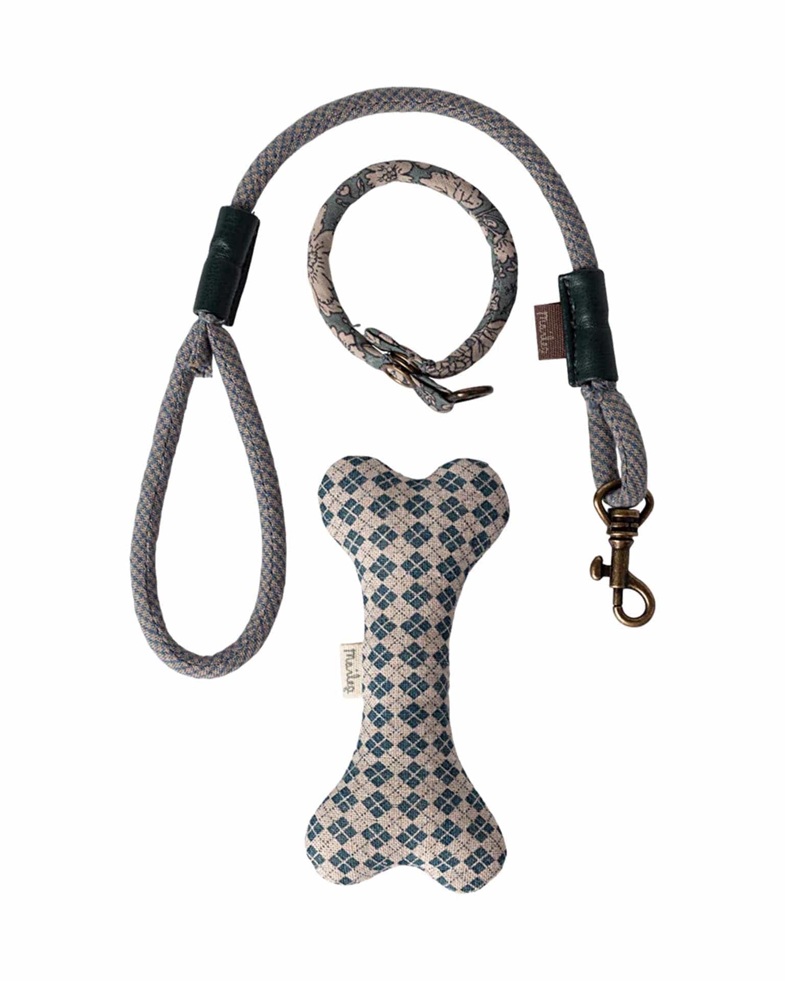 Maileg Puppy Supply Accessories In Blue