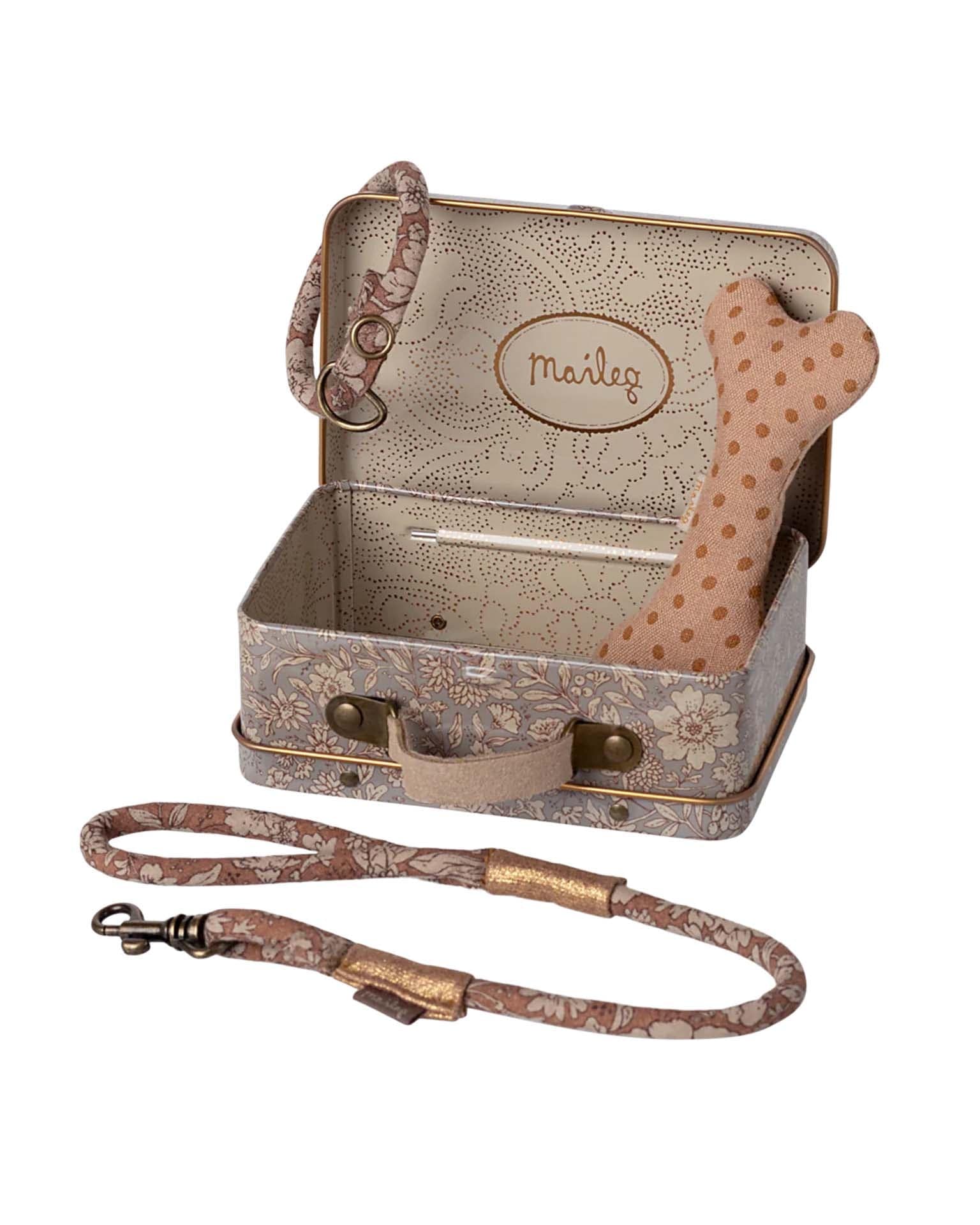 Maileg Puppy Supply Accessories In Rose