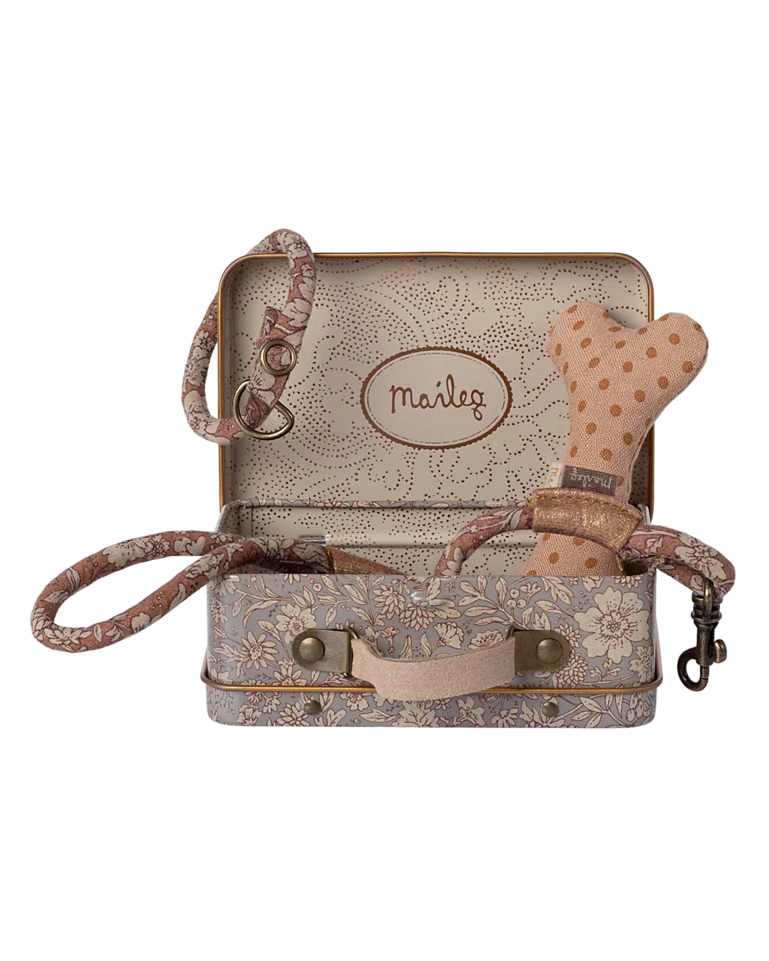 Maileg Puppy Supply Accessories In Rose