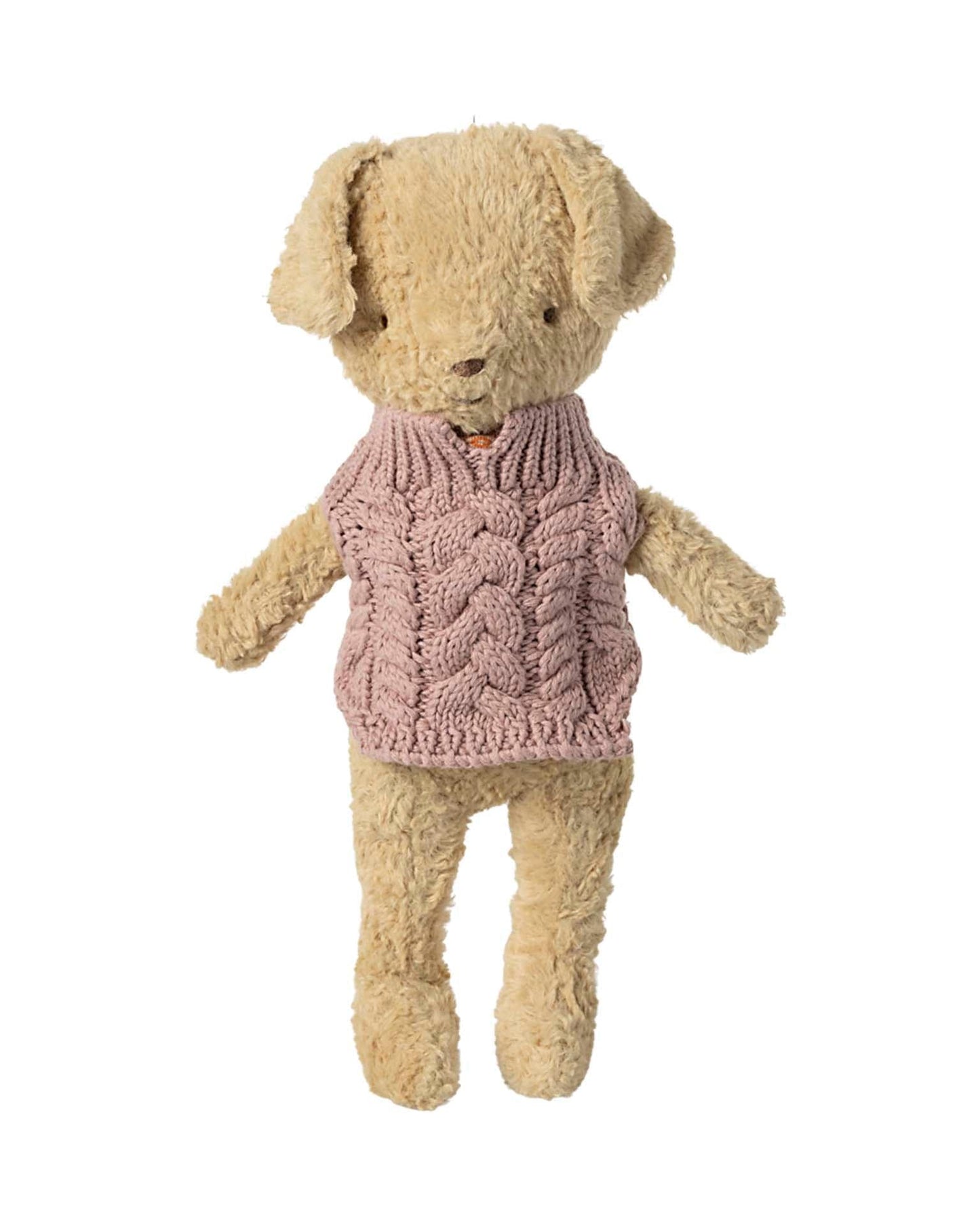 Maileg Puppy Supply Sweater In Dark Rose