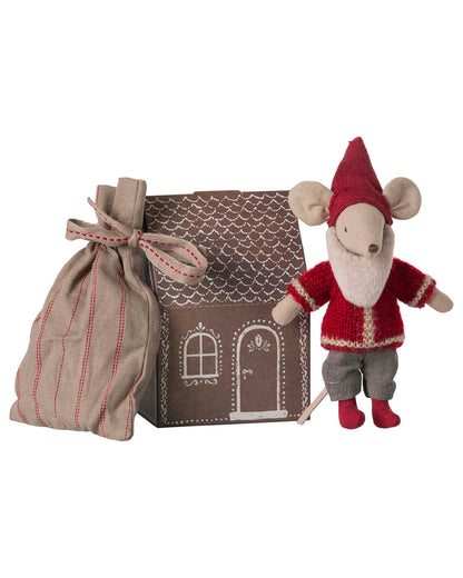 Maileg Santa Mouse
