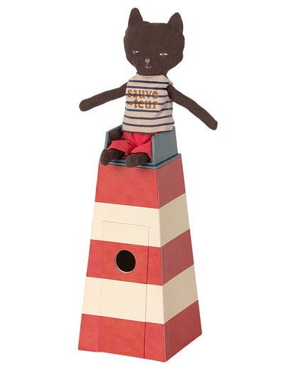 Maileg Sauveteur Tower With Cat
