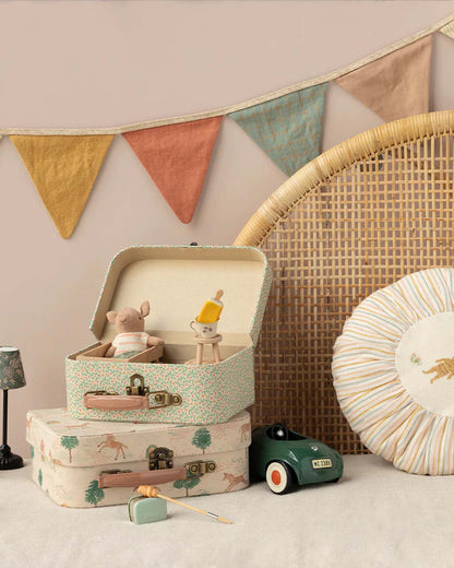 Maileg Set Of 2 Suitcases In Unicorn