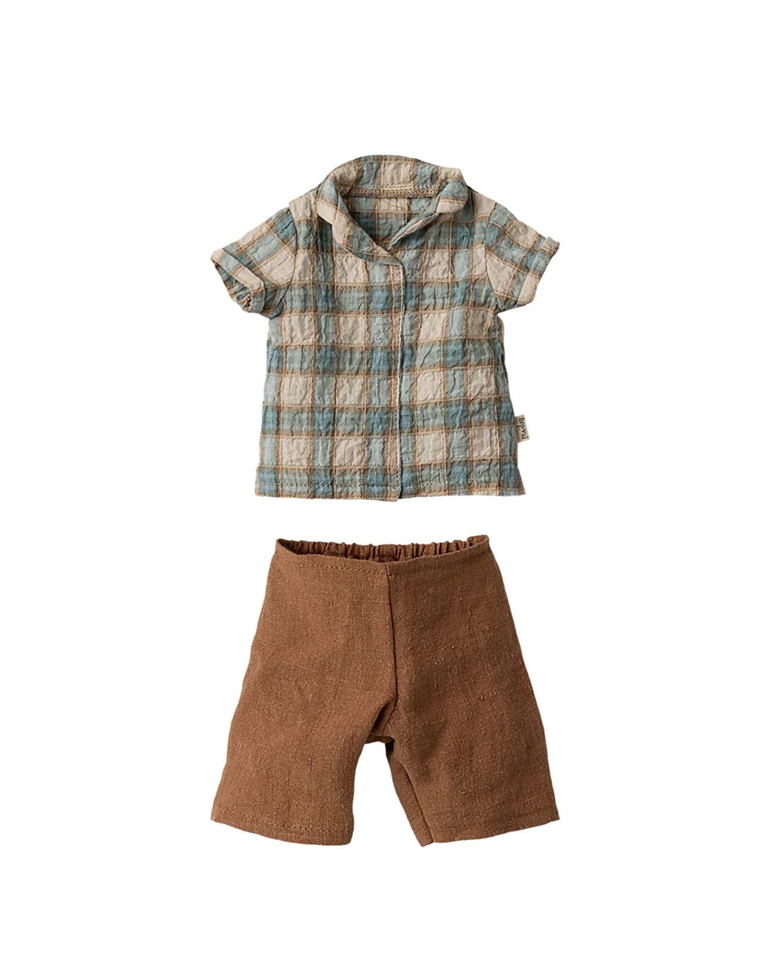 Maileg Shirt And Shorts, Size 3