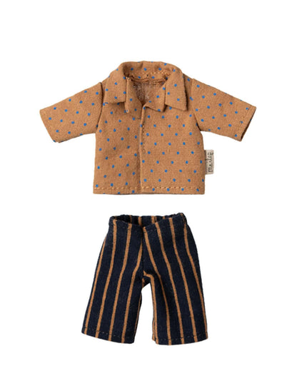 Maileg Shirt And Striped Pants, Dad Mouse