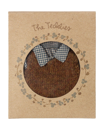 Maileg Shirt, Slipover + Pants For Teddy Dad