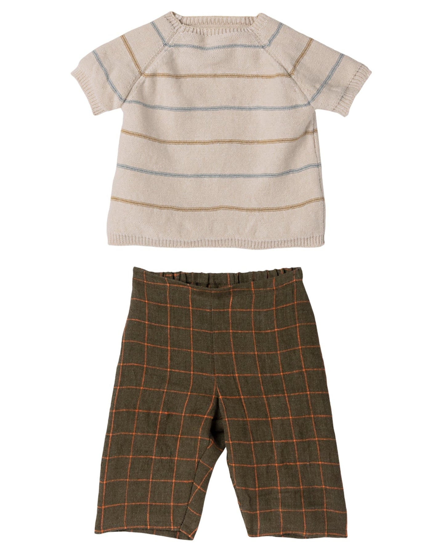 Maileg Size 5 Rabbit In Pants + Knitted Sweater