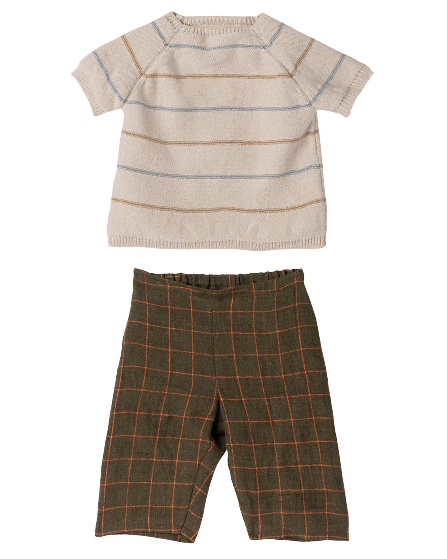 Maileg Size 5 Rabbit In Pants + Knitted Sweater