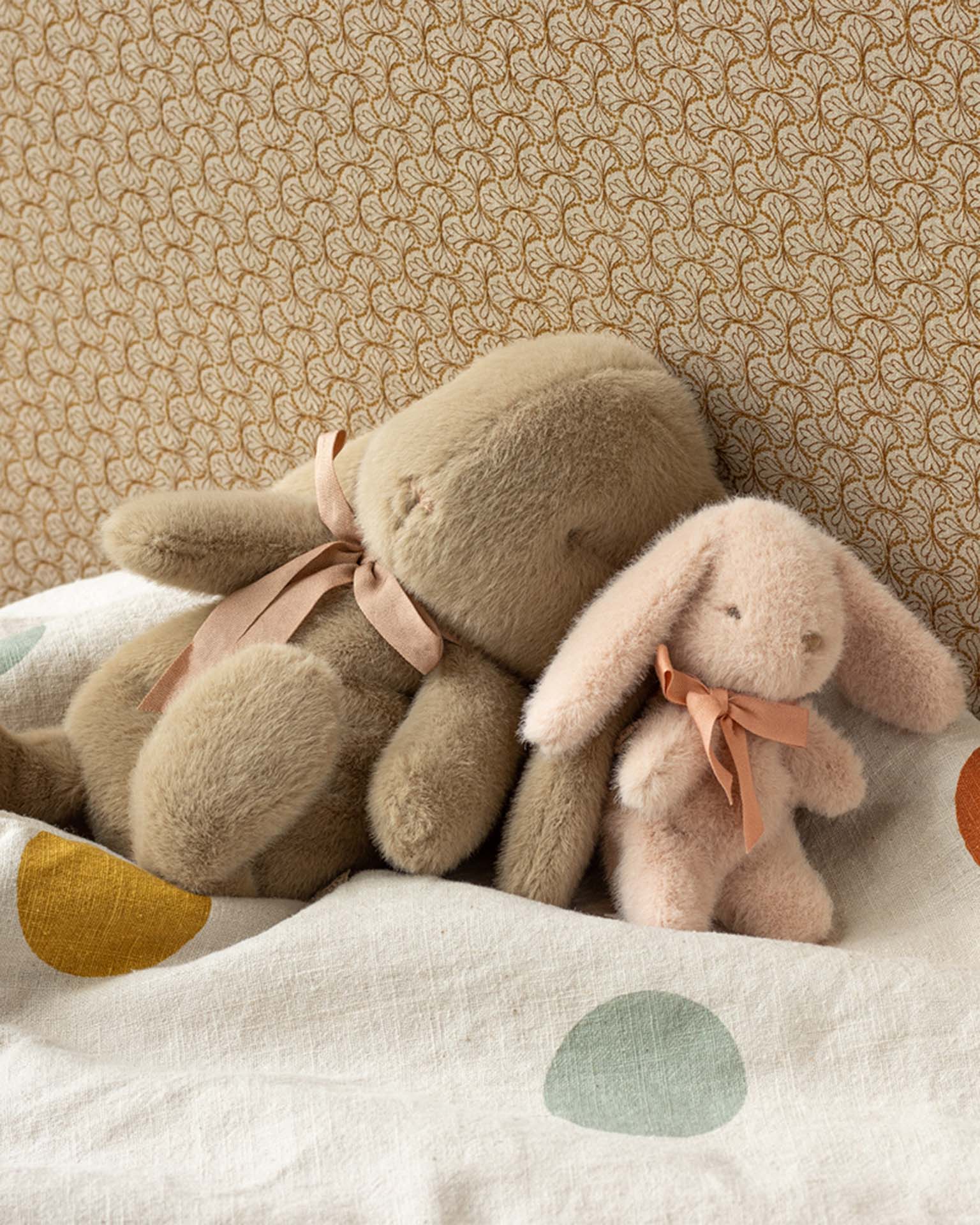 Maileg Small Bunny Plush In Dusty Brown