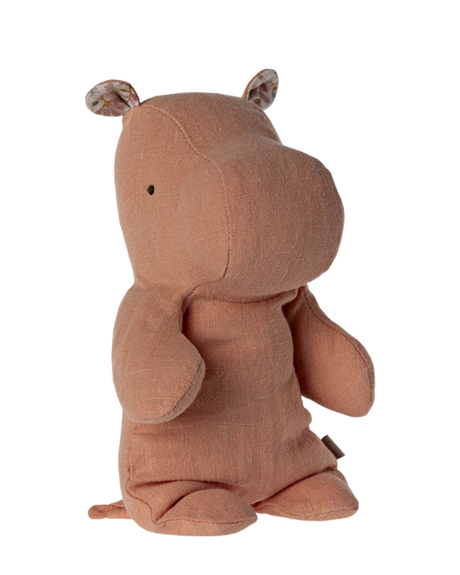 Maileg Small Hippo In Apricot