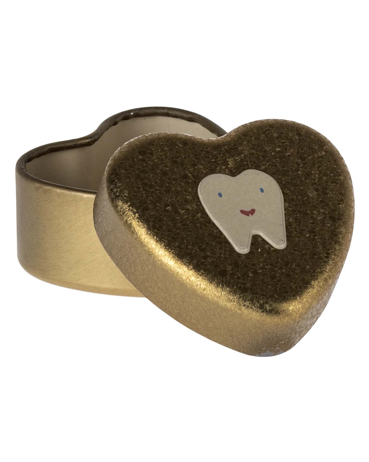 Maileg Small Tooth Box In Gold
