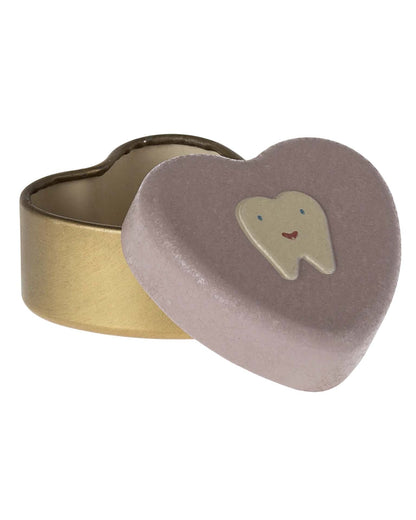 Maileg Small Tooth Box In Heather