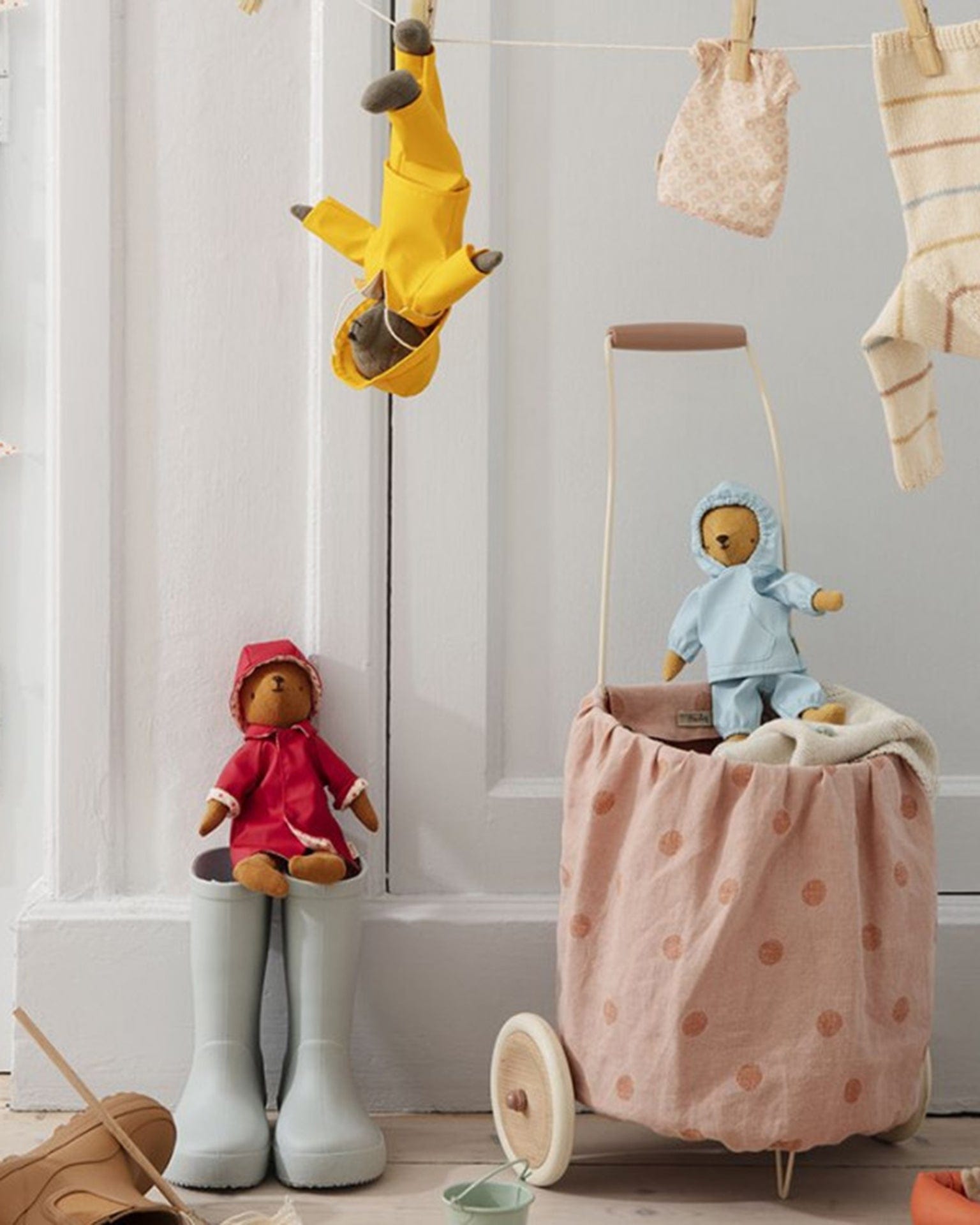 Maileg Teddy Mum Rain Coat With Hat