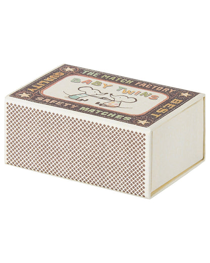 Maileg Twin Baby Mice In Matchbox