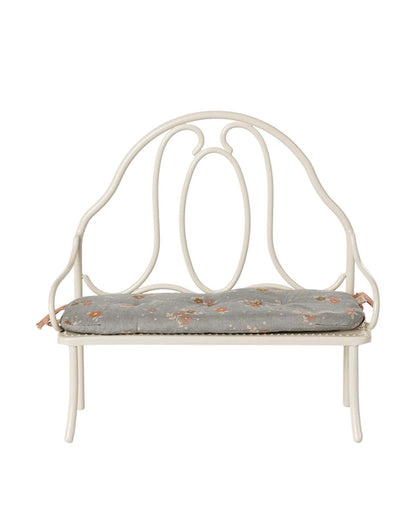 Maileg Vintage Bench, Miniature - Off White