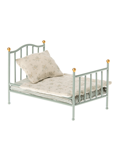 Maileg Vintage Mouse Bed In Mint