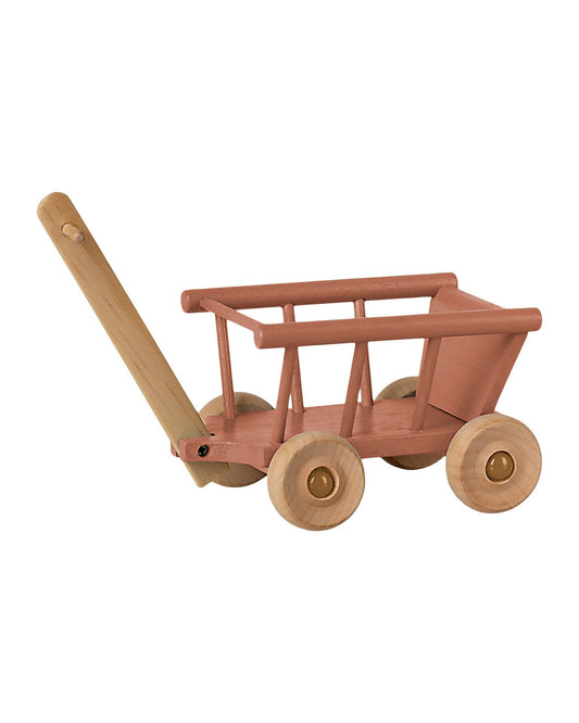 Maileg Wagon In Dusty Rose