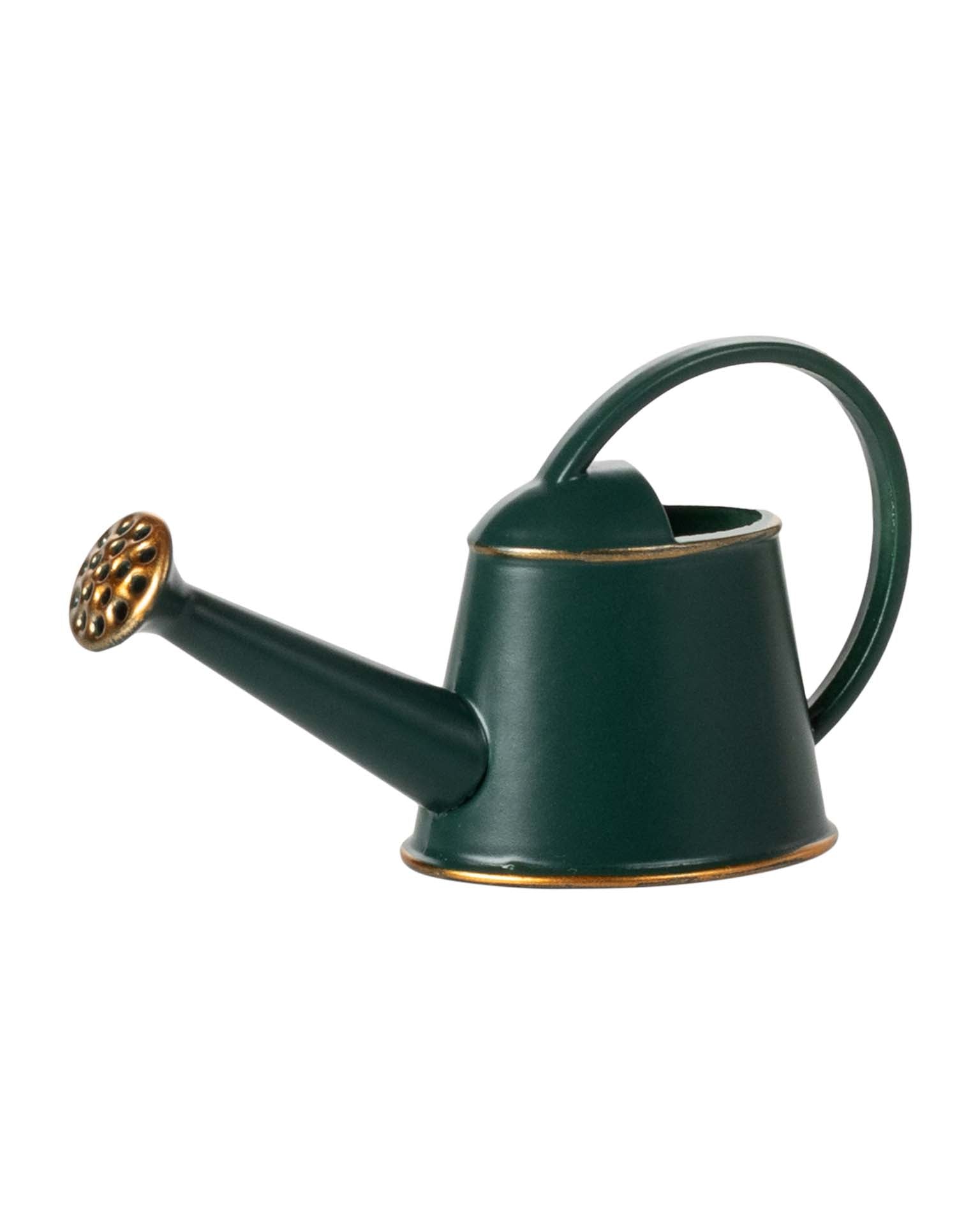 Maileg Watering Can In Dark Green