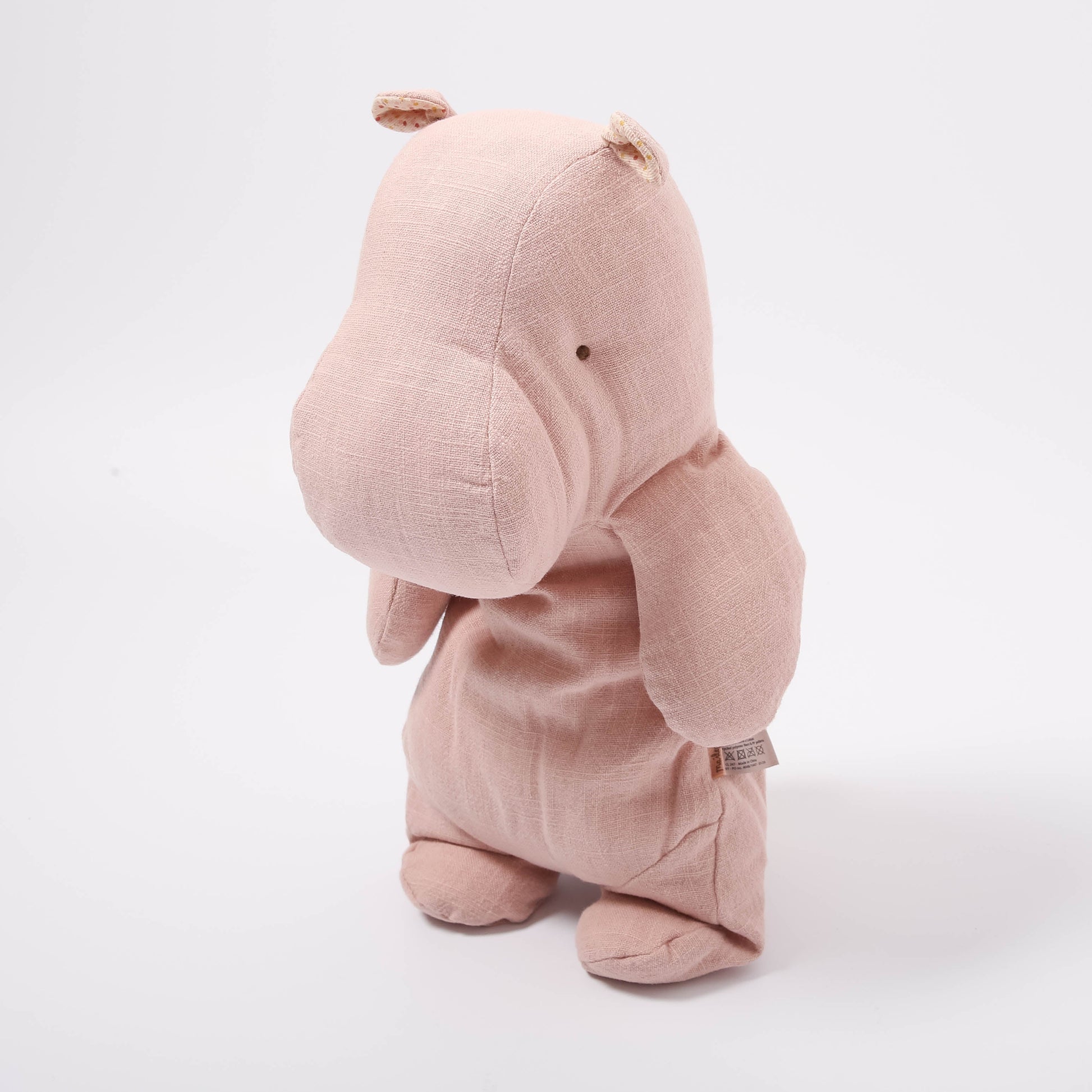 Maileg Safari Friends | Medium Hippo Light Rose