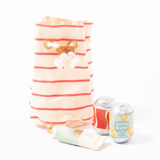 Maileg Bag With Beach Essentials | Mouse