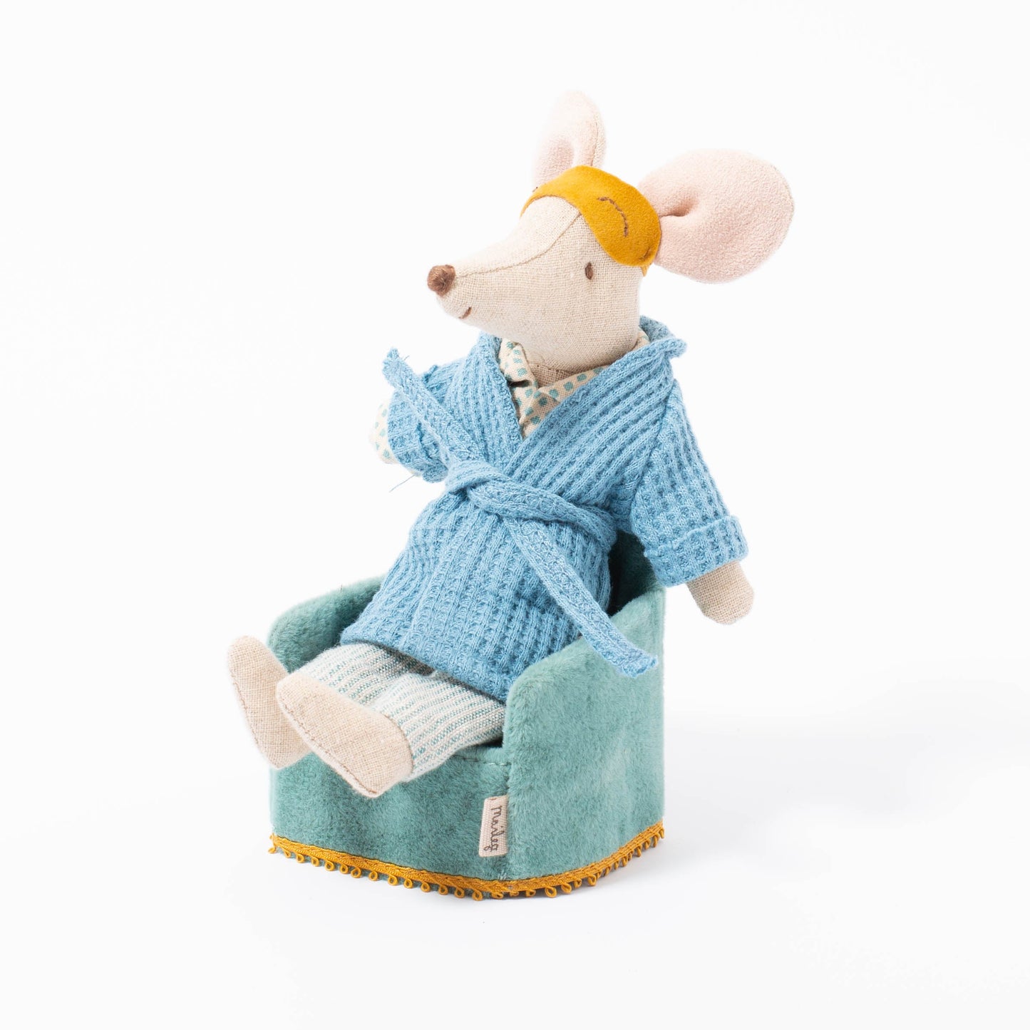 Maileg Bathrobe | Dusty Blue
