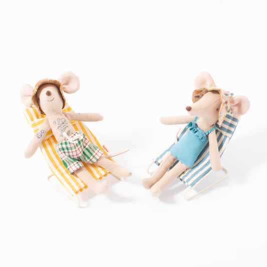Maileg Beach Chair Set | Mouse