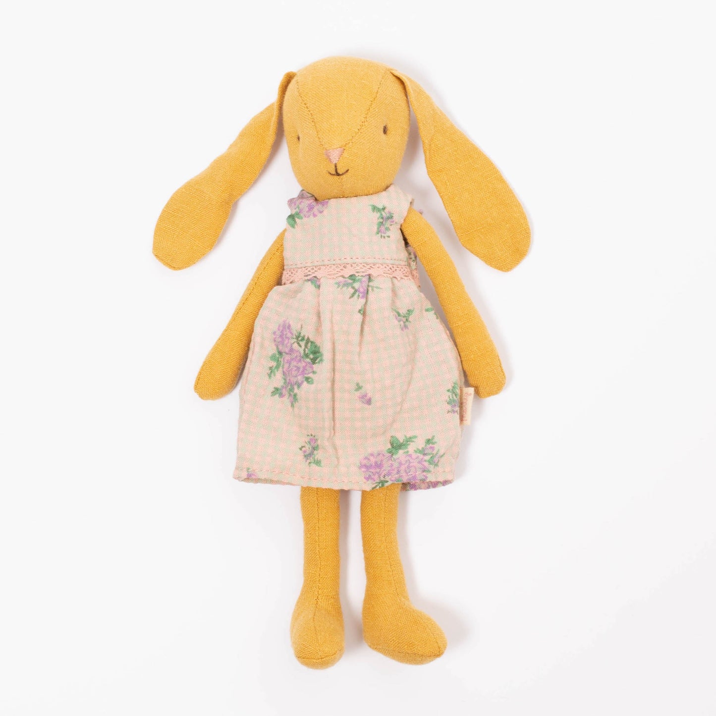 Maileg Bunny Size 1 | Dusty Yellow In Dress
