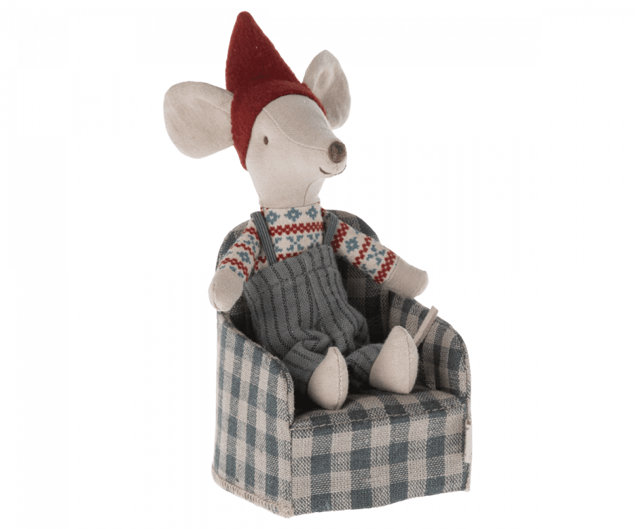  Maileg - Chair, Mouse - Green