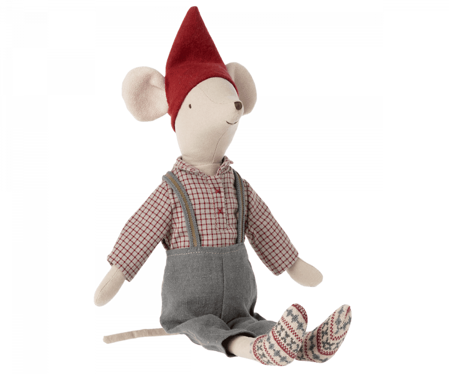  Maileg - Christmas Mouse, Medium - Boy