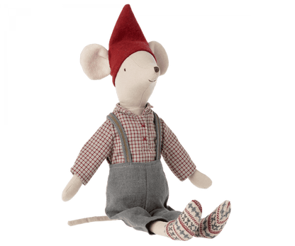  Maileg - Christmas Mouse, Medium - Boy