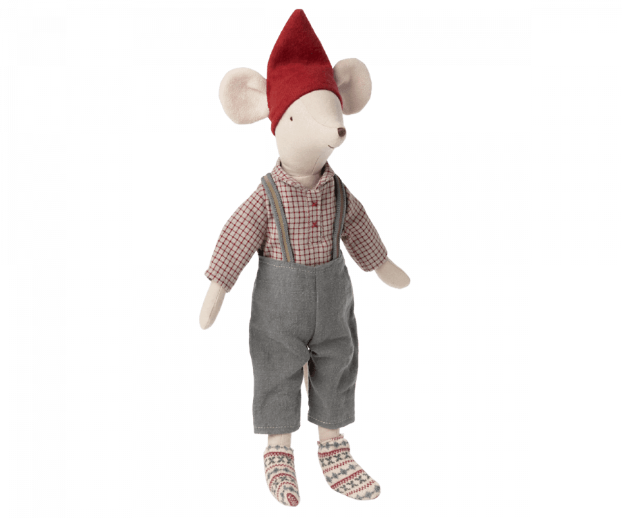  Maileg - Christmas Mouse, Medium - Boy