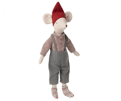  Maileg - Christmas Mouse, Medium - Boy