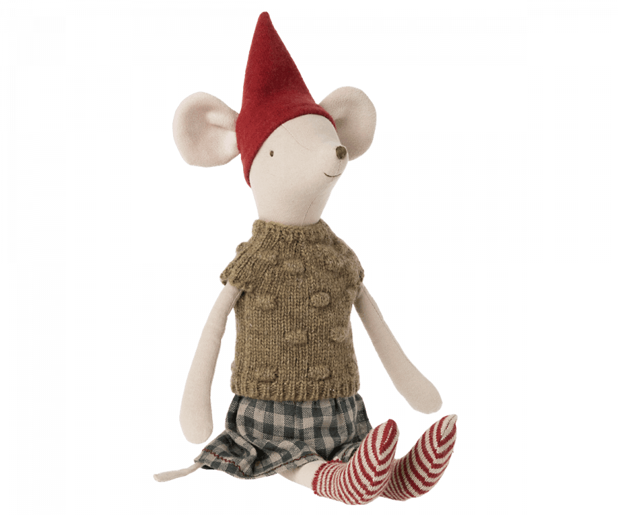  Maileg - Christmas Mouse, Medium - Girl