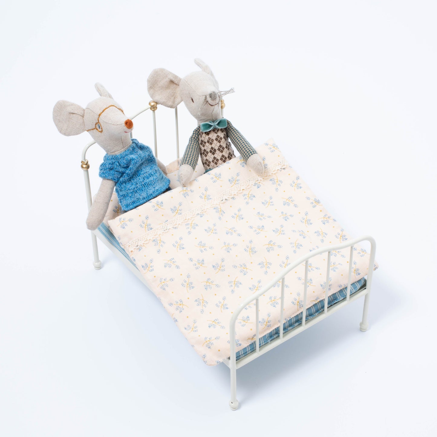 Maileg Bed, Mouse | Off White