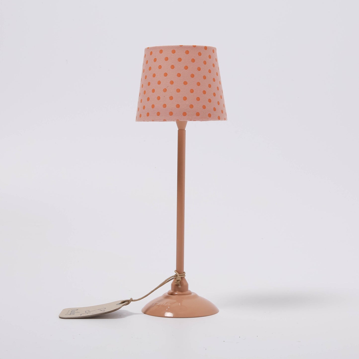 Maileg Miniature Floor Lamp | Dark Powder