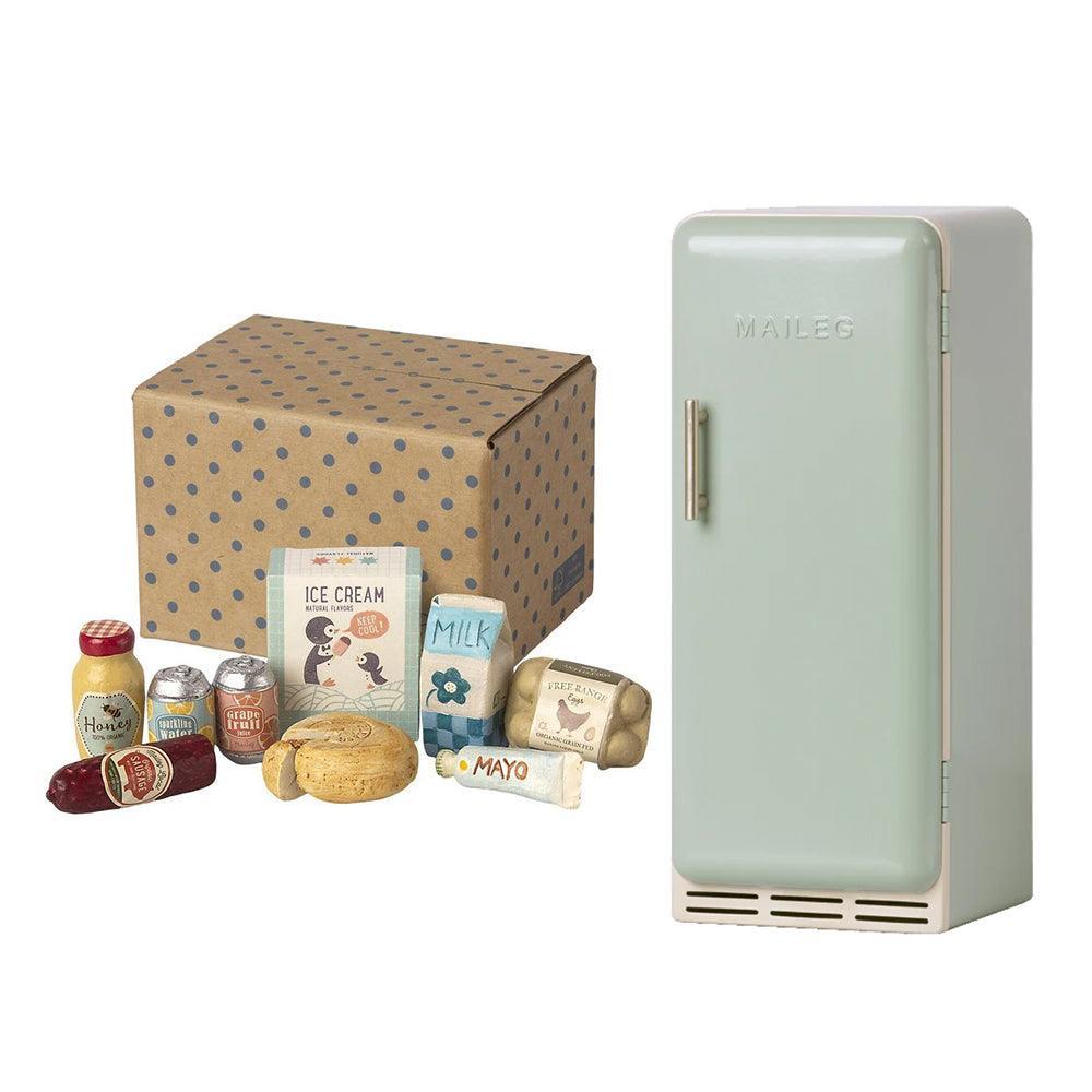  Maileg - Fridge + Food Bundle
