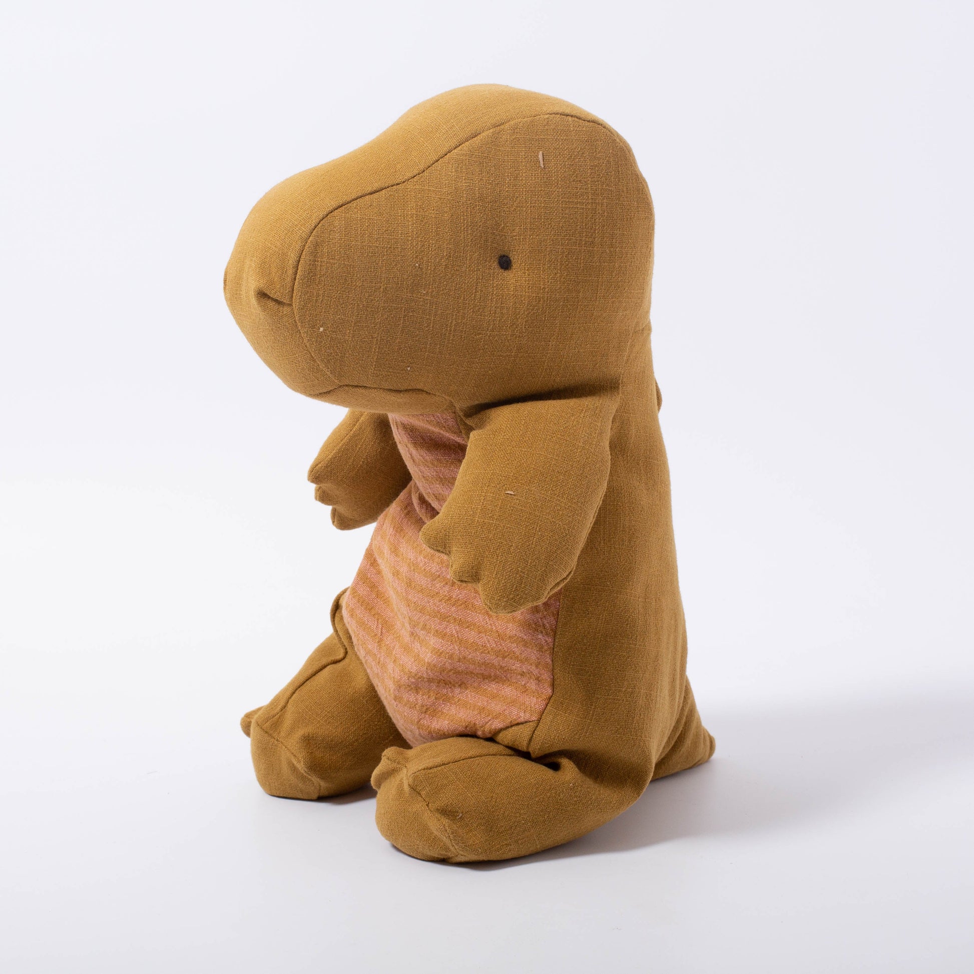 Maileg Gantosaurus In Egg Medium | Dark Ochre
