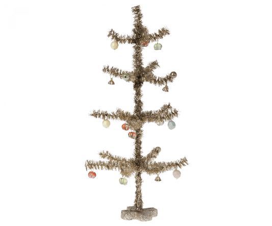  Maileg - Miniature Christmas Tree, Gold 9in