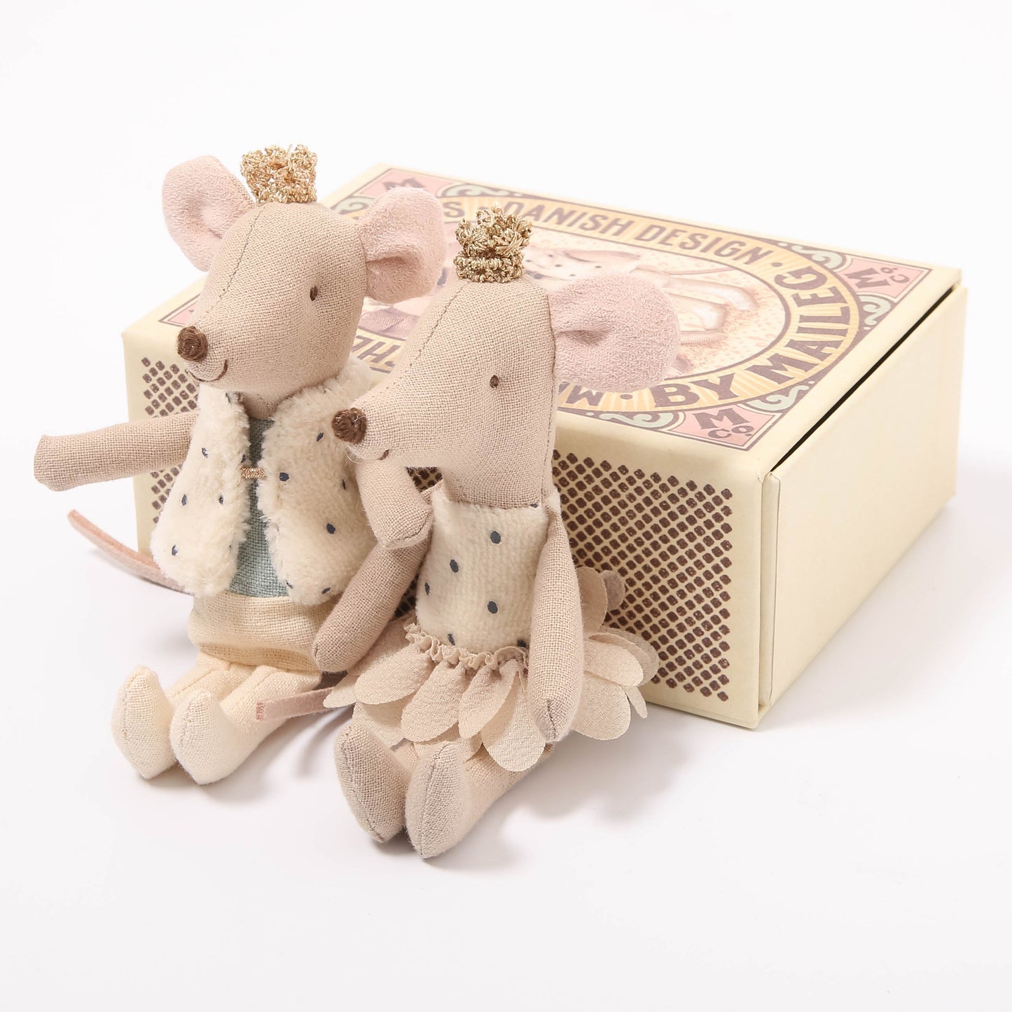 Maileg Royal Twins In Matchbox